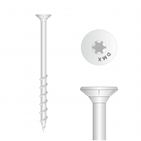 GS Шуруп для пенобетона, потай