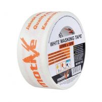 Лента WHITE MASKING TAPE клейкая, белая
