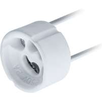 Патрон электрический Navigator 71617 NLH-CL-GU10 для ГЛН и LED ламп