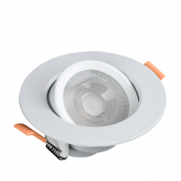 Cветильник светодиодный встраиваемый поворотный направленного света, круг, 3W, 4000K, IP40, TruEnergy