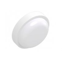 Светильник светодиодный пылевлагозащищенный, круглый, 12w, 4000 К, IP54, пластик, TruEnergy