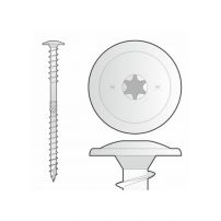 WKT 08225 Конструкционный шуруп  двойная резьба  8х225 мм (цена за 1 шт.)