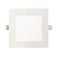 Светильник светодиодный ультратонкий встраиваемый PPL-S 15Вт, 4000К, IP40, WH, 190мм, квадрат, Jazzway