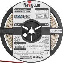 СД Лента Navigator 71768 NLS-5050СW60-14.4-IP20-12V R5