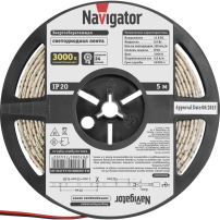 СД Лента Navigator 71410 NLS-3528WW120-9.6-IP20-12V R5