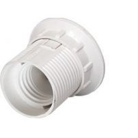 Патрон Bylectrica Е27 с резьбовым вводом и абажурным кольцом