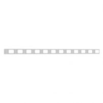 Органайзер кабельный вертикальный для стойки внешний с окнами 47U серия EKF PROxima