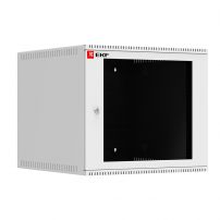 Шкаф телекоммуникационный настенный 9U (600х650) дверь стекло, Astra A серия EKF Basic