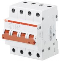 Выключатель нагрузки SHD204/63, 4P, 63A, 10kA, 4M