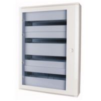 Щит навесной BF-OT-5/120-P, 5х24M (120M), с N/PE 2x 2x25+43x16mm2, металлическая прозрачная дверь, 900x543x140mm,  IP30