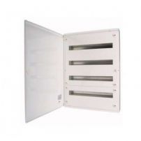 Щит встраиваемый BF-U-4/96-P, 4х24M (96M), с N/PE 2x 2x25+43x16mm2, металлическая сплошная дверь, 770x588x140(720x496x127) мм,IP30