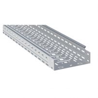Лоток перфорированный металлический 80х3000мм HDZ EKF
