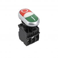 Кнопка LA32HND красно-зеленая "Пуск-Стоп" с подсветкой NO+NC EKF PROxima