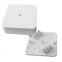 Коробка разветвительная КМР-030 наружная (75х75х26) с клеммником EKF  PROxima