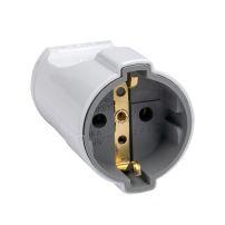 Штепсельное гнездо с заземлением 16А 250 В EKF Proxima