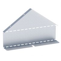 Заглушка крышки двускатной на лоток 100-0,8 мм HDZ EKF