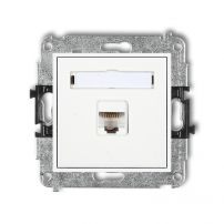 Розетка компьютерная 1xRJ45 cat.6 Karlik MINI