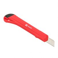 Нож с сегментированным лезвием 18 мм EKF Master