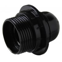 Патрон карболитовый с кольцом Е27 черн. EKF PROxima