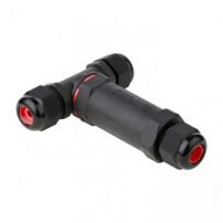 Кабельный коннектор Т-образный (клеммник 5PIN) IP68, EKF FreeTools