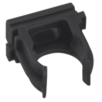 Крепеж-клипса черная d20мм (10шт.) Plast EKF PROxima