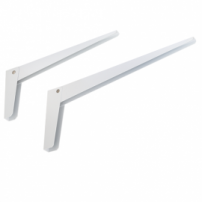 Складной кронштейн, WSN 400, 400x160 белый