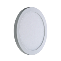 Светильник Универсальный круглый 12w, 4000К, IP20, с регулируемым креплением, корпус пластик, без пульсации, Truenergy