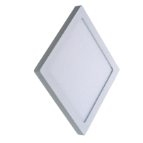 Светильник Универсальный квадратный 24w, 4000К, IP20, с регулируемым креплением, корпус пластик, без пульсации, Truenergy