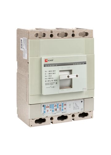 Выключатель автоматический ВА-99/800 EKF PROxima 3Р с электронным расцепителем
