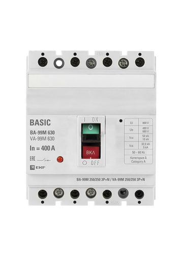 Выключатель автоматический ВА-99М 630/400А EKF PROxima