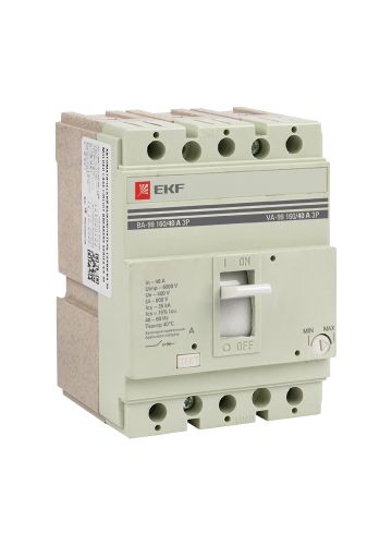 Выключатель автоматический ВА-99 160/40А EKF PROxima 3Р
