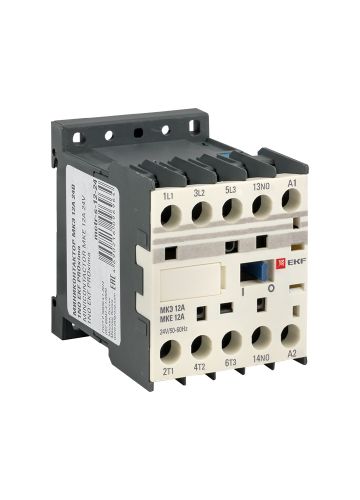 Миниконтактор МКЭ 12А 24В 1NO EKF PROxima
