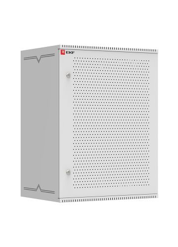 Шкаф телекоммуникационный настенный 15U (600х450) дверь перфорированная, Astra серия EKF PROxima