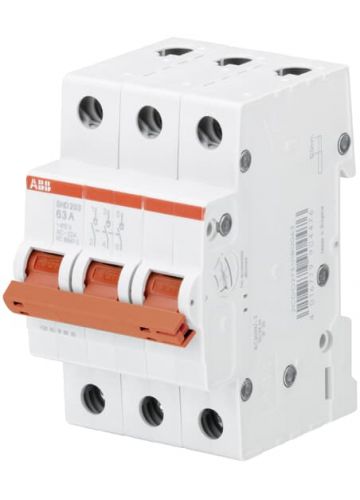 Выключатель нагрузки SHD203/32, 3P, 32A, 10kA, 3M
