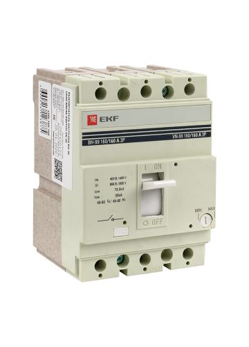 Выключатель нагрузки ВН-99 160/160А 3P EKF PROxima