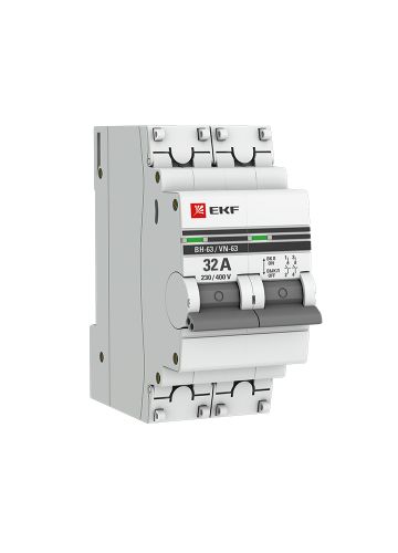 Выключатель нагрузки 2P 32А ВН-63 EKF PROxima