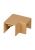 Поворот 90 гр° (16х16)(4 шт) Plast EKF PROxima, под светлое дерево (abl-16-16x4)