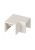Поворот 90 гр° (16х16) (4 шт) Plast EKF PROxima, белый (abw-16-16x4)