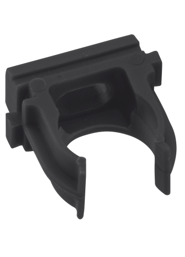 Крепеж-клипса черная d20мм (10шт.) Plast EKF PROxima (derj-z-20b)