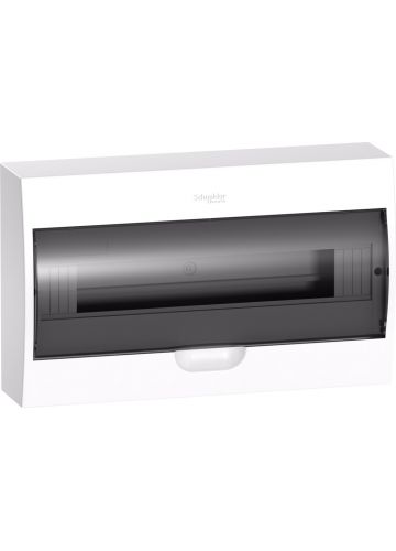 Корпус EasyBox навесной с прозрачной  дверью 1 ряд/18 мод (EZ9E118S2SRU)