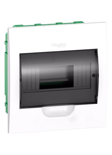 Корпус EasyBox встраиваемый с прозрачной дверью 1 ряд/8 мод (EZ9E108S2FRU)