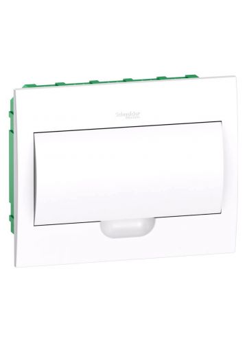 Корпус EasyBox встраиваемый с белой дверью 1 ряд/12 мод (EZ9E112P2FRU)