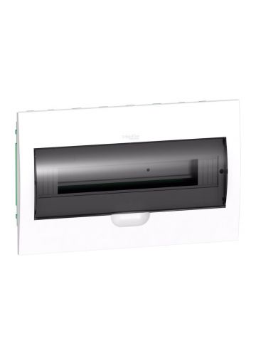 Корпус EasyBox встраиваемый с прозрачной дверью 1 ряд/18 мод (EZ9E118S2FRU)