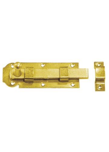 Задвижка с ригелем прямая W 120 120*45 мм (850301)