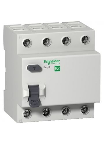 Дифференциальный выключатель нагрузки Easy9 EZ9R34425 4П 25A 30MA АС