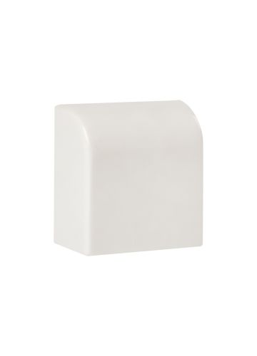Заглушка (25х16) (4 шт) Plast EKF PROxima, белый (ecw-25-16x4)