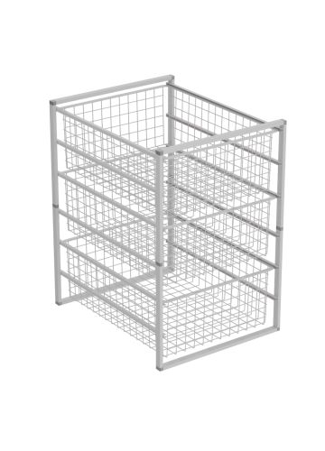 Набор из корзин 57291 Quick and Easy 545x435x630, RWN, белый