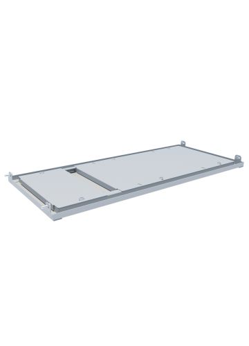 Нижняя сальниковая панель глухая Ш800 Г400 EKF AVERES (PB8D400)